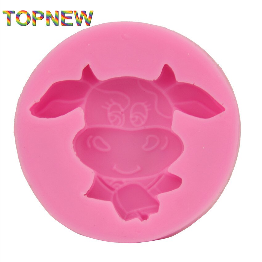 Siliconen mal in de vorm van een dierenriemkoe, doe-het-zelf taartbakgereedschap, fondant, chocolade, snoep, geleivorm 1878