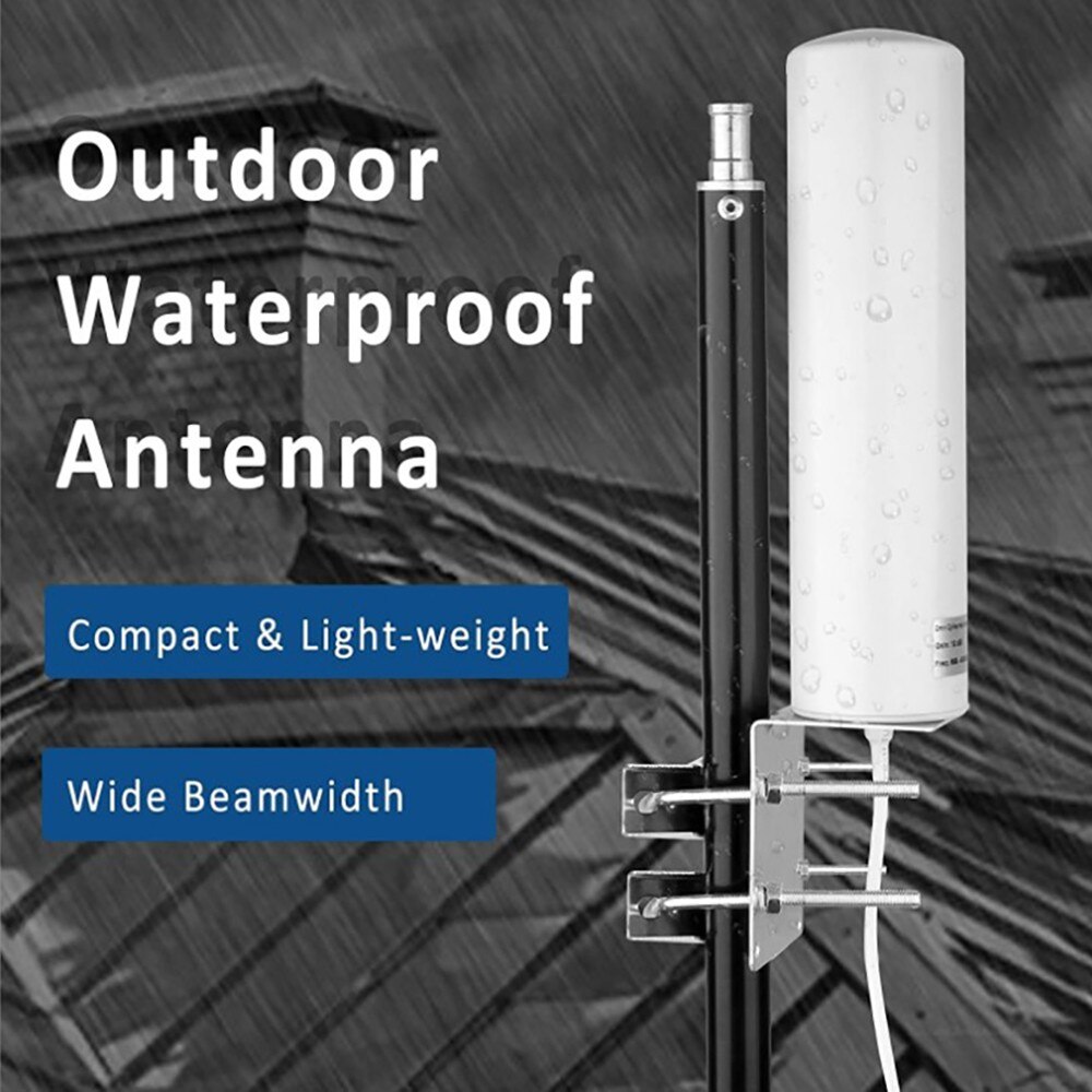 10-12dBi Helium Hotspot Miner Antenna Kit Outdoor 915mhz LoRa Antenna 5 Meter Low Loss Cables For RAK Nebra Bobcat