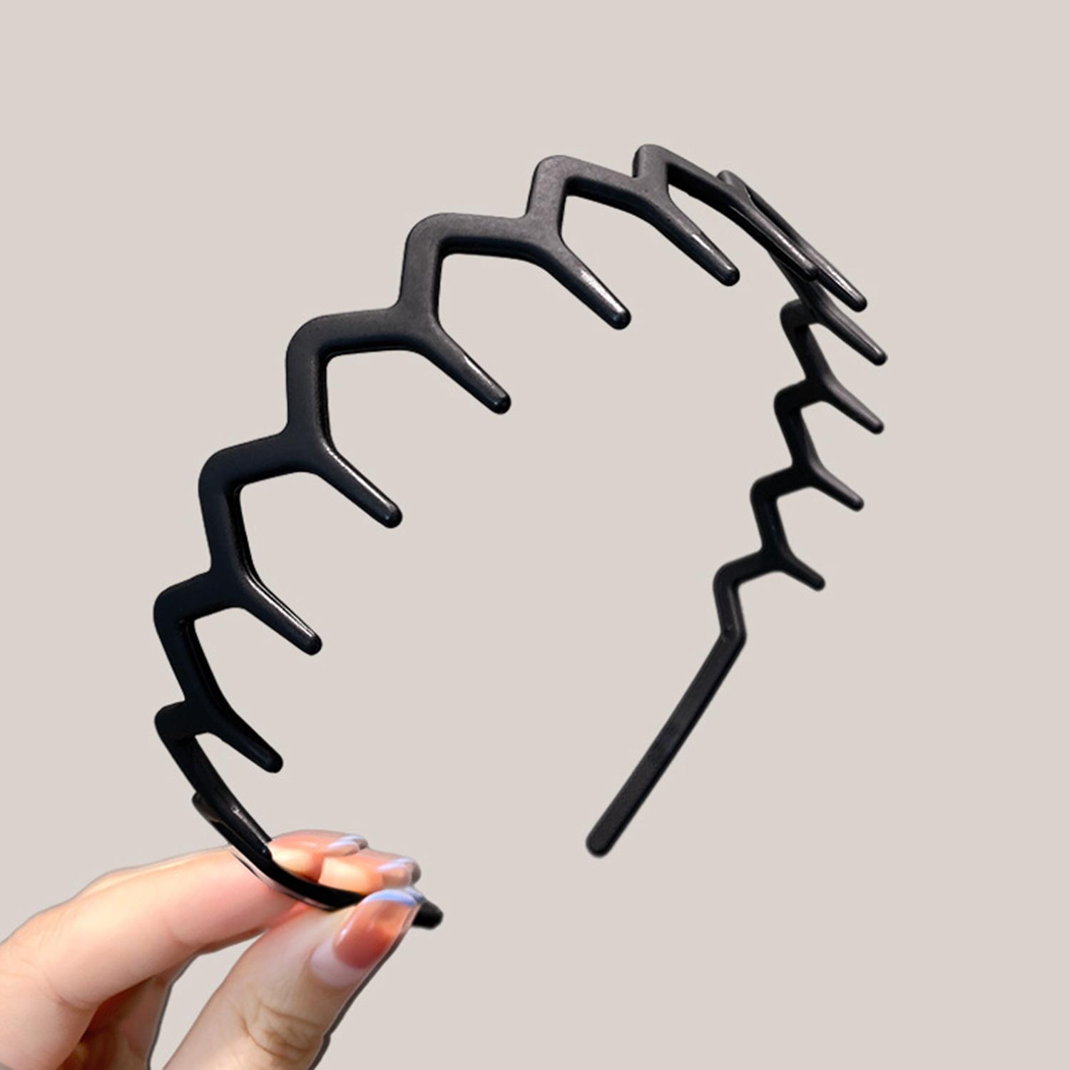 Antislip haarbanden voor vrouwen mannen eenvoudige bezel hoofdband wassen haar pony houder gezichtsmasker haar hoepel haarband haaraccessoires