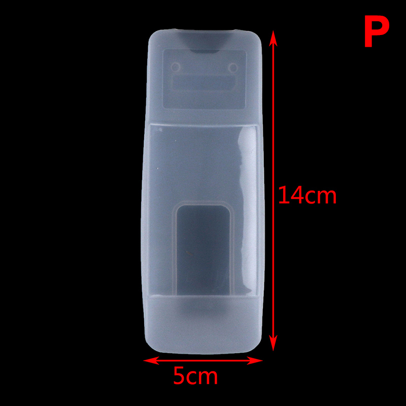 Waterdichte Siliconen Stof Bescherm Beschermende Opbergtas Draagbare Siliconen Airco Bedieningskast Tv Afstandsbediening Cover: Ivoor