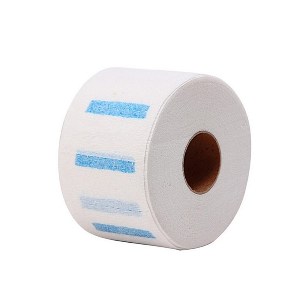 1 rouleau cou à volants rouleau papier coupe de cheveux Salon de coiffure collier accessoire cou couvrant jetable coupe de cheveux collier papier: 1 roll