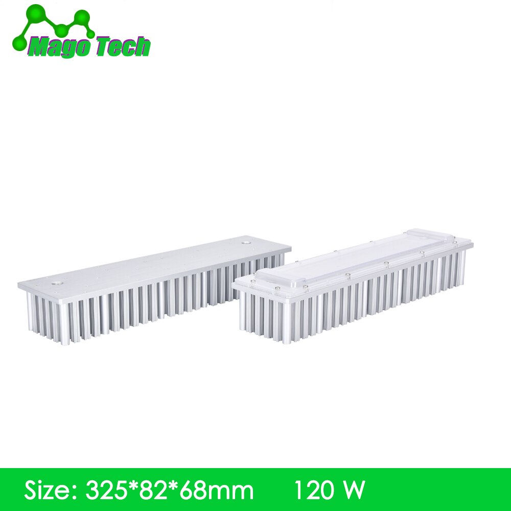 120w alumiinista led-pinnistä jäähdytyselementtiä linssisuojuksella itsetehtyihin led-kasvivaloihin