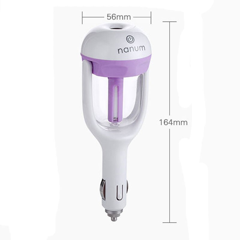 Nanum 12V Car charger air fresheners Aromatherapy Humidifiers Nebulizer Humidifier Mute Home Air Sterilization 1pcs