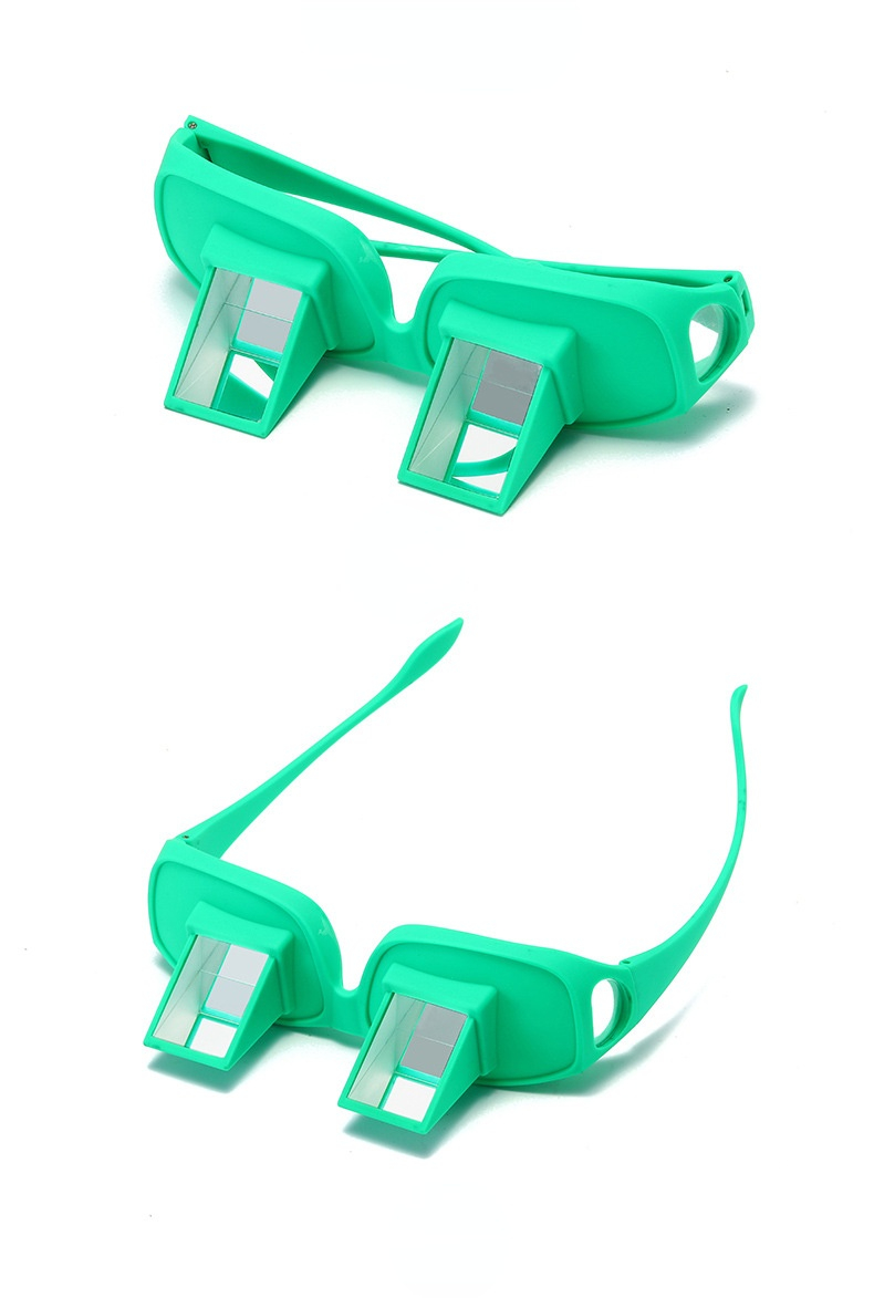 Outdoor Prisma Spektakel Refractieve Goggles Bril Belay Bril Voor Klimmen Wandelen Reizen Brillen: green-L