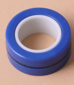 Magnetic Rings Anti-stress toy ring Stress Relief Ring toy For Autism ADHD Anxiety stress Relief Focus fidget finger ring: 1PC BLUE