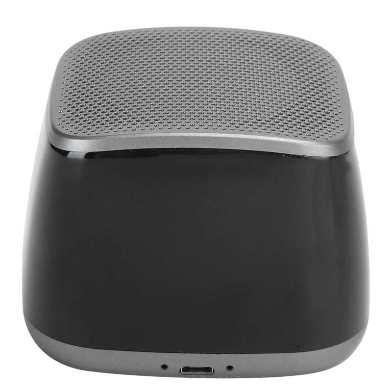 Dual Advanced Bass Portable Bass Speaker Rubber Tips On Both Ends Speaker Durable Car for Studio Travel Home