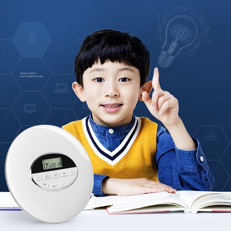 CD Player Headphone HiFi Music Reproductor Walkman Discman Shockproof