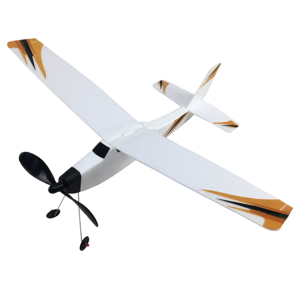 Foam Toy DIY Rubber Band Powered Aircraft Glider Airplane Model Outdoor Sports Flying DIY Handmade Toys (Random Style): Default Title