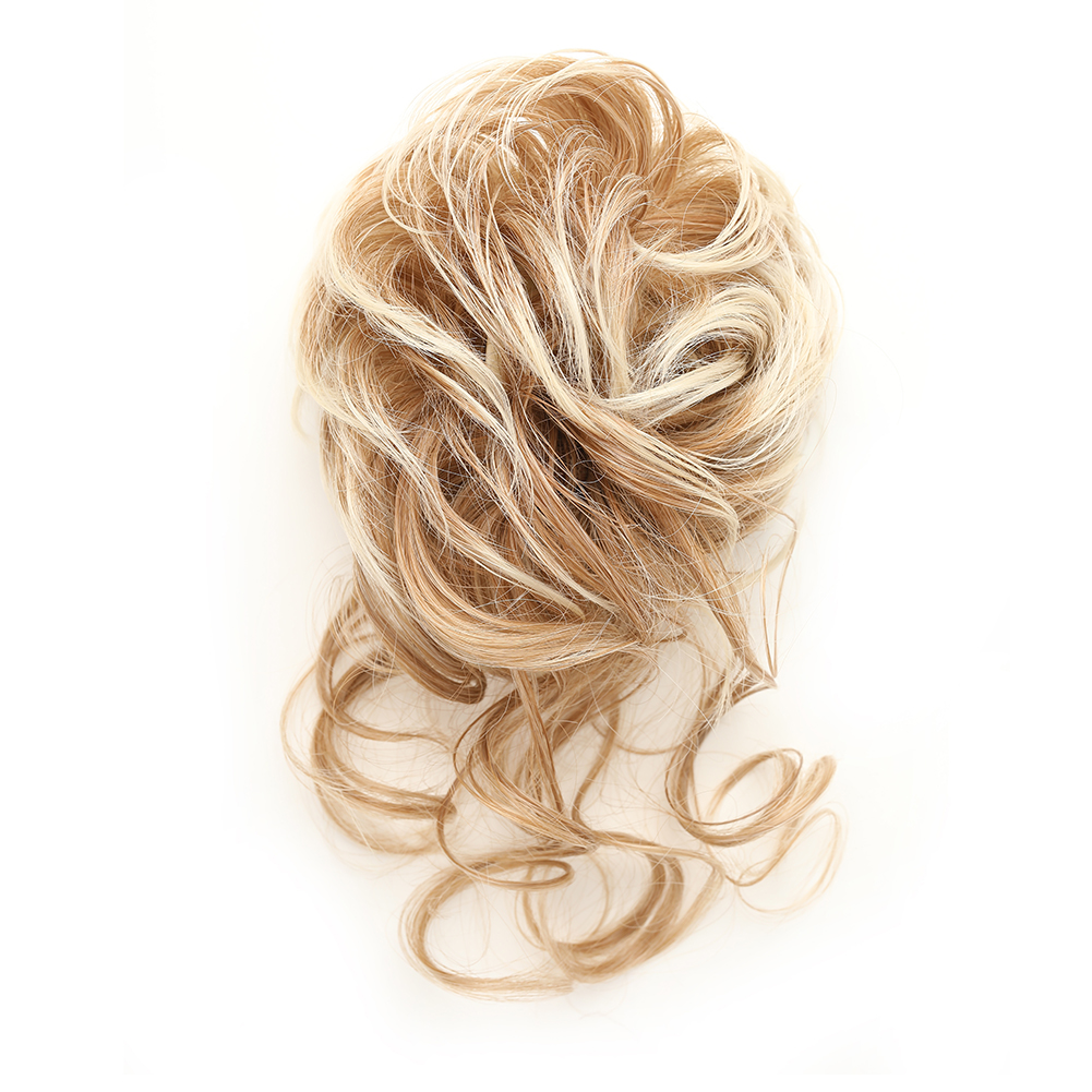 Chignon chignon désordonné synthétique, pince à griffes, chignon bouclé, chignon ondulé, longue barbe, queue de cheval ébouriffée, chouchou pour 03/Wear: T1B/4/30