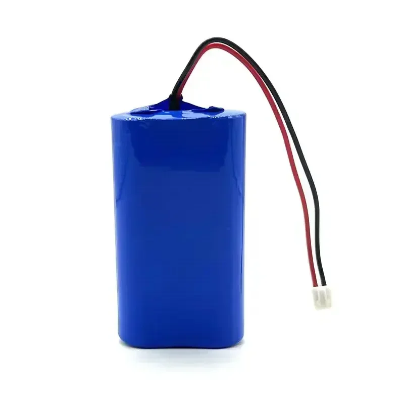 24 yearsBatería litio recargable de 3,7 V, 8A, 18650, 1S2P, 8000mAh, megáfono, Placa de protección altavoz + enchufe de XH-2P