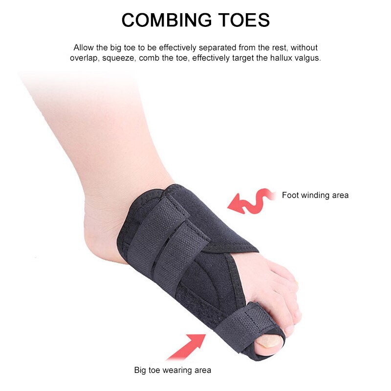Tårätare lättnad töjbara dynor dämpad skena ortopedisk hallux valgus skydd hammare korrigering lindra tå smärta kondition