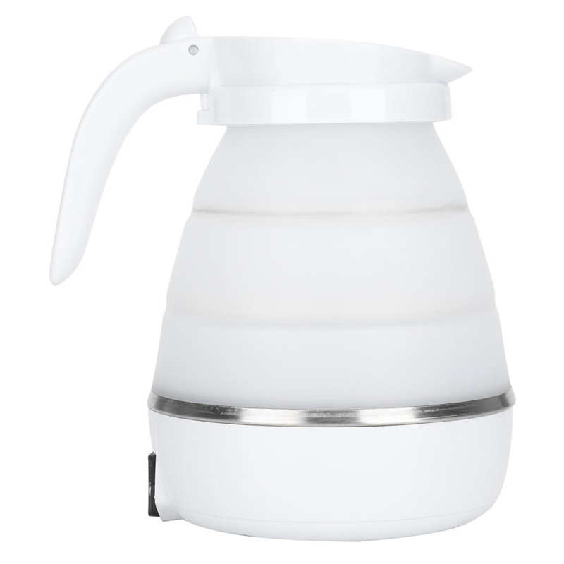 Silicone Water Kettle Mini Folding Water Boiler Electric Kettles Portable Travel Coffee Milk Heated Tourist Teapot