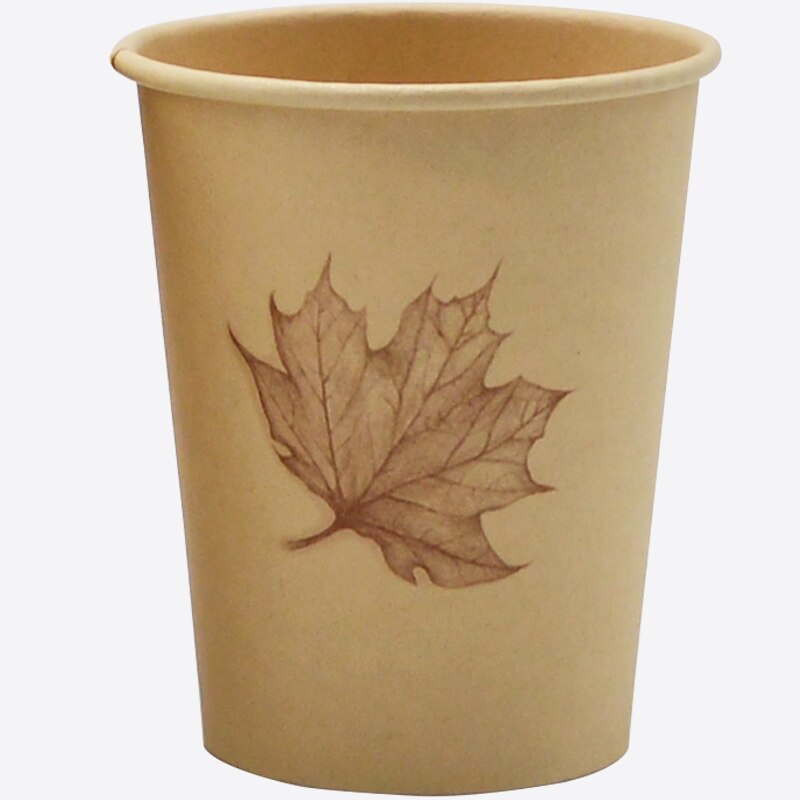 8 oz Milieuvriendelijk Afbreekbaar Papier Cup wegwerp koffie cup bamboevezel Papier Creatieve Kantoorbenodigdheden DEC564