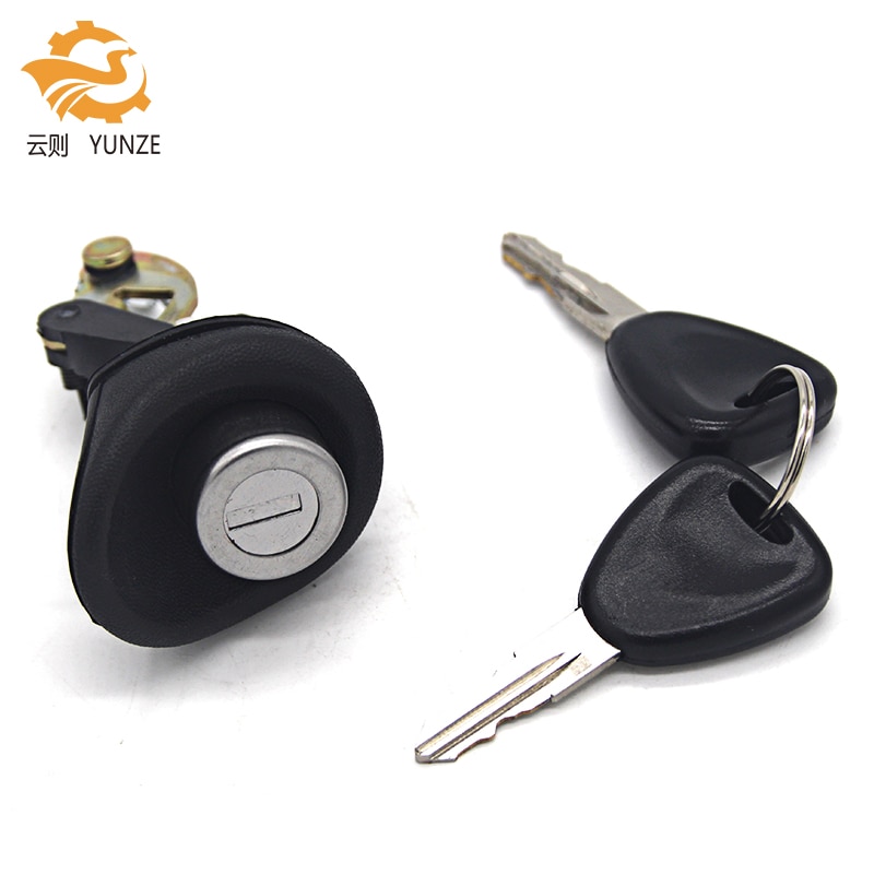 7701367940 Achterklep Kofferbak Terug Slot Met Twee Sleutels Voor Renault Twingo Logan