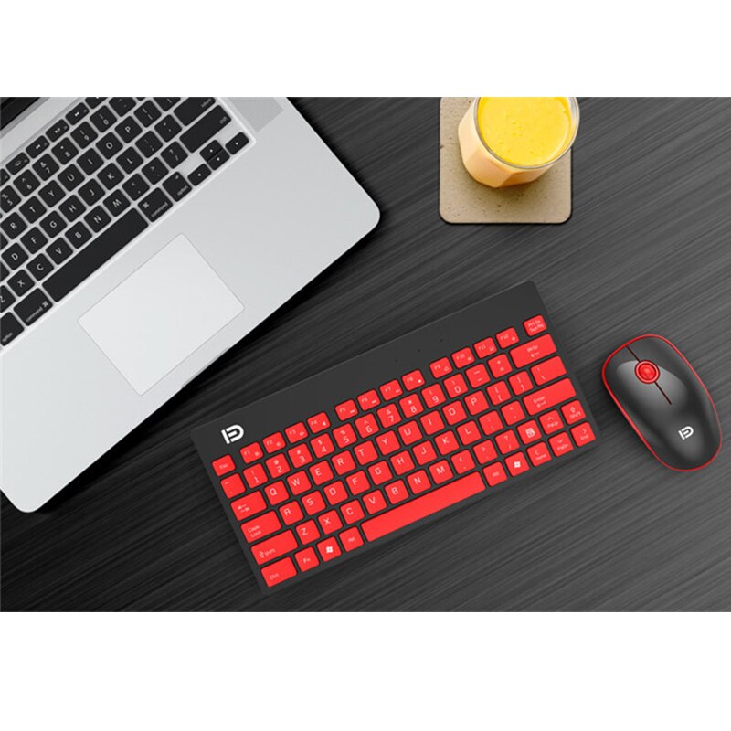 Wireless Keyboard And Mouse Set Notebook Slim Silent Game Office Home Girl Mini Set