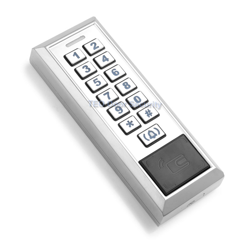 8000Users Capacity Card reader Metal Password Access Controller with Wiegand 26 interface RFID Door Entry System