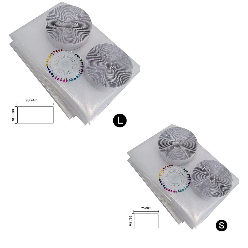 Transparent Car Partition Curtain Film Taxi Driver Car Isolation PVC Protection Film Curtain For Uber Taxi Driver Passenger