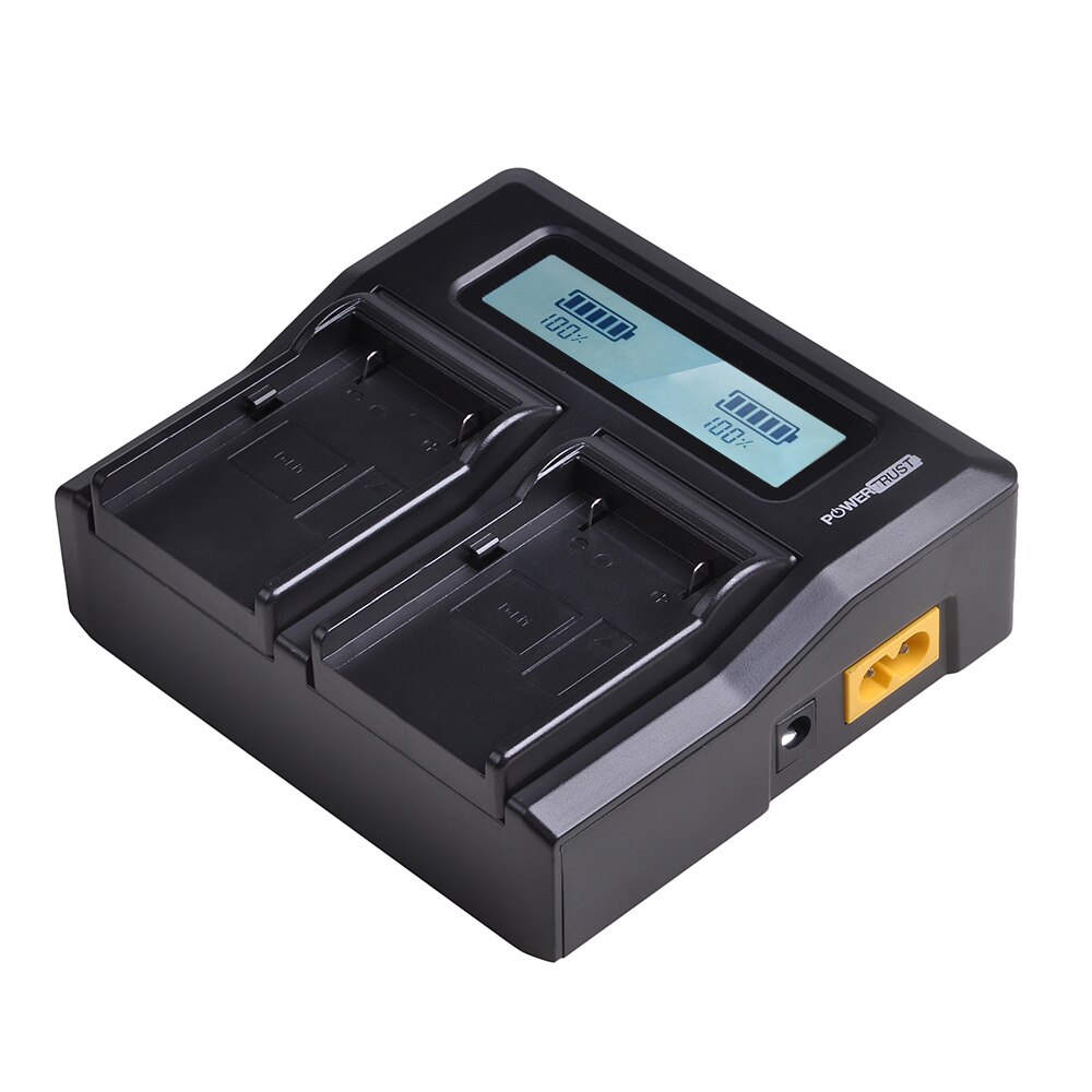 1x 54344 Battery Charger with LCD display for Trimble 29518 46607 52030 38403 5700 5800 R7 R8 GNSS MT1000 GPS Receiver Batteries