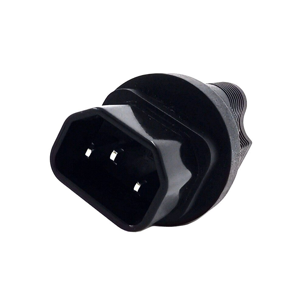 USA NEMA 5-15R to IEC 60320-C14 Travel Power Adapter American 3 Prong Receptacle To C14 Power Converter Connector Industrial Gra