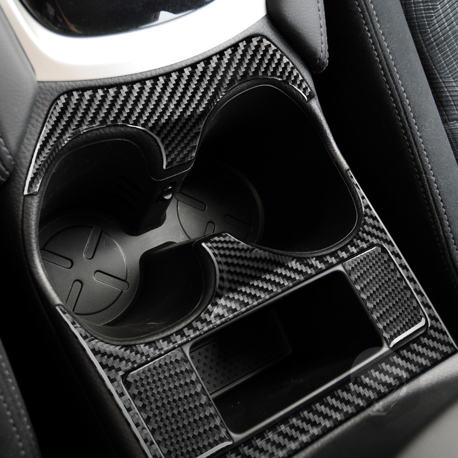 Voor Nissan X-Trail Rogue T32 Accessoires Carbon Fiber Interieur Auto Bekerhouder Panel Trim Sticker decoratie