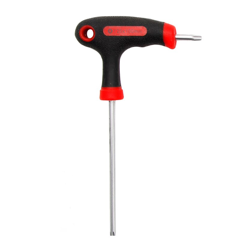T-Handle Grip Torx & Hex Allen Key Screwdriver Driver Tool T10/15/20/25/30/40: T25
