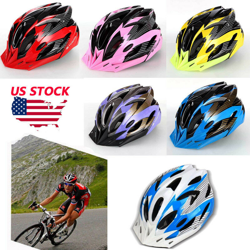 Unisex Helmet Bike Bicycle Cycling Ultralight Sport Adjustable Helmet Safety Cover Multi Color Helmets