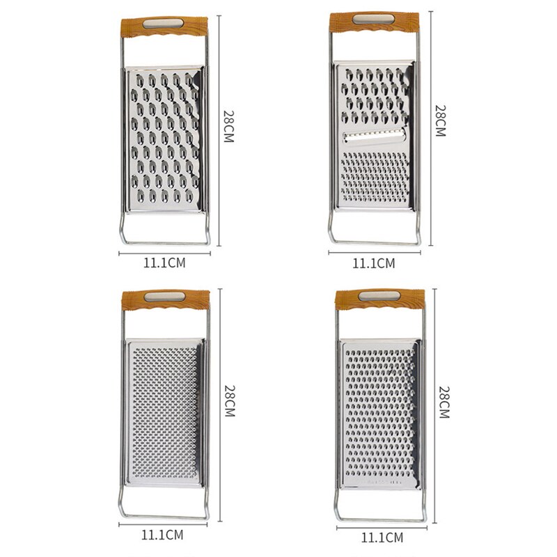 Rvs Handheld Rasp Multifunctionele Keuken Voedsel Raspen Voor Kaas Chocolade Boter Fruit Groente