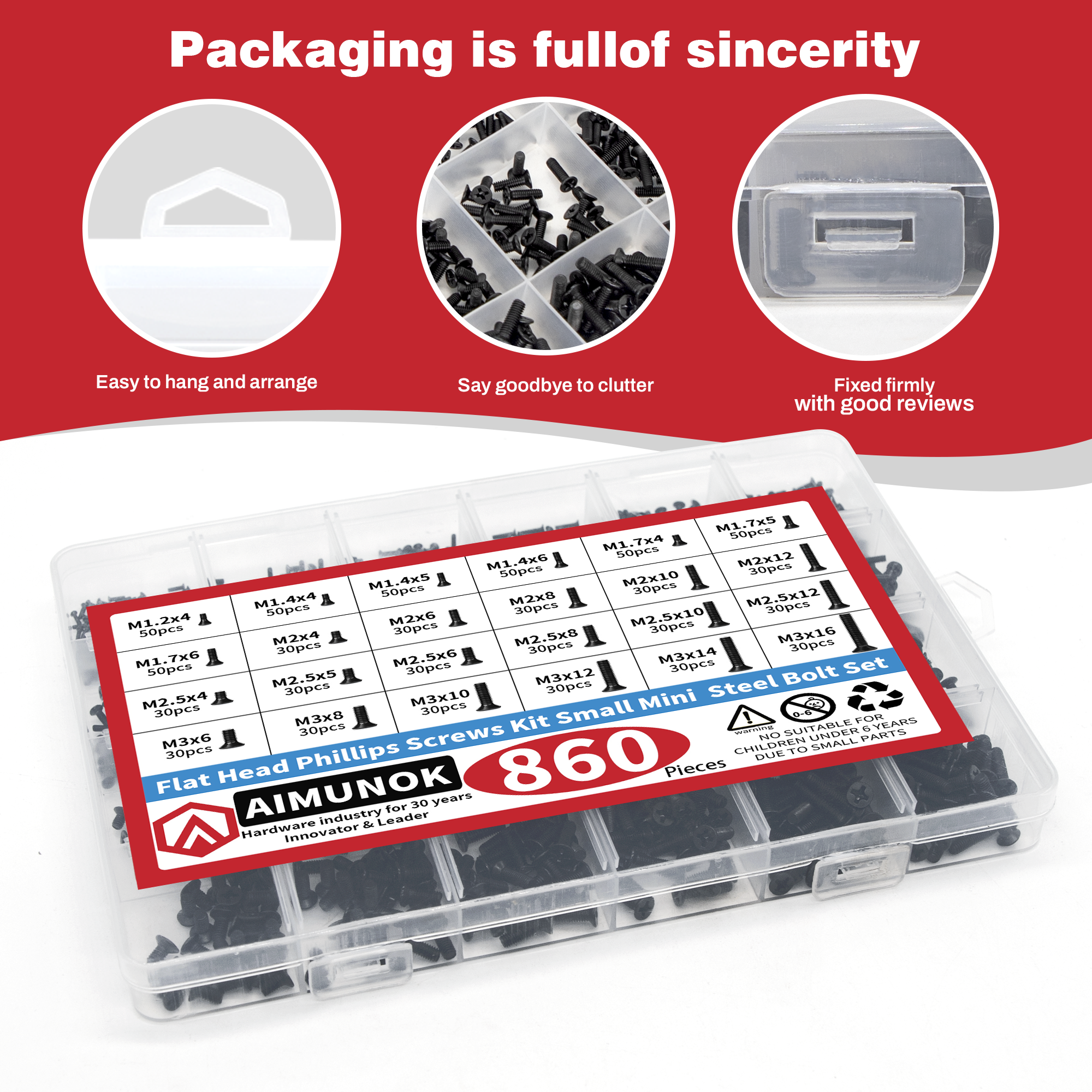 kit assortimento di viti per piccoli computer da 860 pezzi, viti per occhiali minuscoli nere M1.2 M1.4 M1.7 M2 M2.5 M3, discoteca rigido SSD per PC e computer portatile C