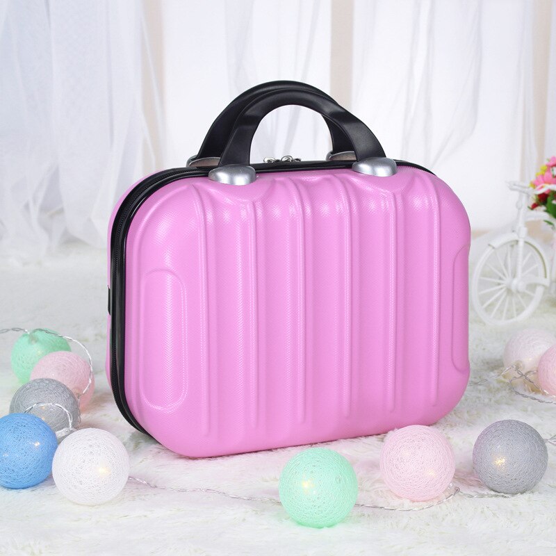 Waterdichte Cosmetische Case Vrouwen Cosmetische Zakken Beauty Koffer Make-Up Tas Reizen Make Up Case Schoonheidsspecialiste Draagbare Toiletartikelen Doos: Pink