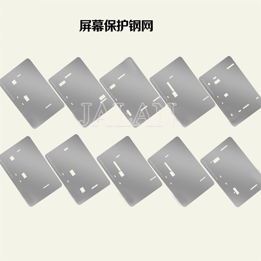 Touch IC rettifica protezione Stencil per iPhone 11 12 13 Pro max/Mini schermo Touch IC copertura di scambio nessun cavo flessibile danneggiato: 11-13PM Total 10pcs