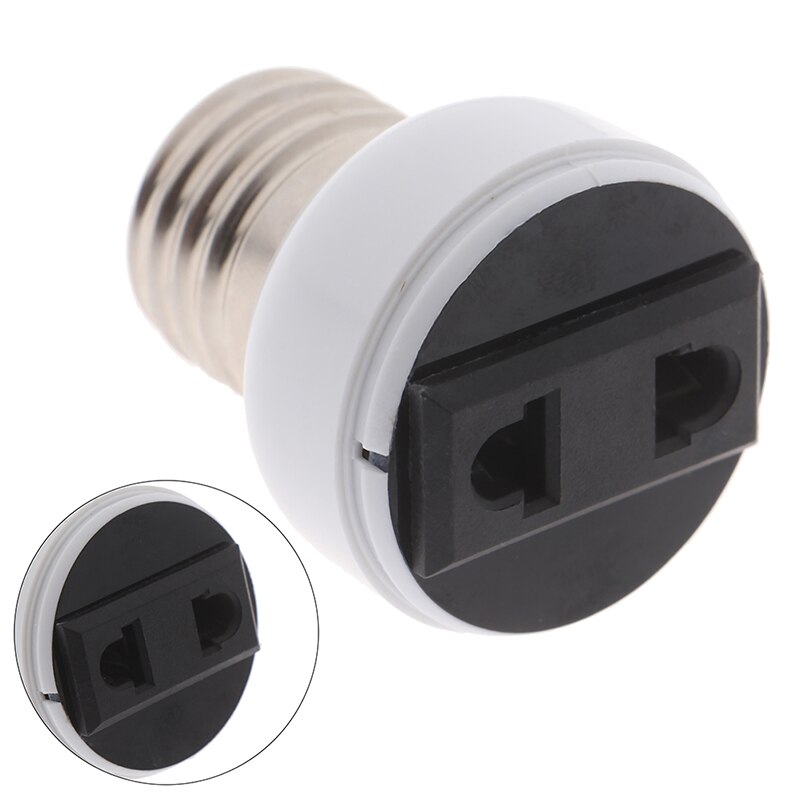 E27 Abs Us/Eu Plug Lamp Houder Verlichting Armatuur Lamp Base Schroef Adapter Wit Lamp Socket Connector accessoires
