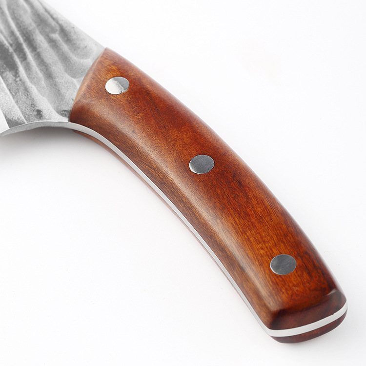 Meat Cleaver Knife Forged Boning Knife with Sheath Butcher Knives High Carbon Steel Fillet Knife Vegetable Knives for Kitchen