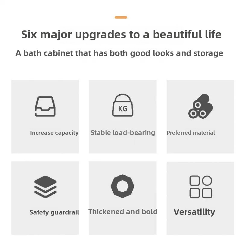 Double Layer Stand-Mounted Kitchen Sink Rack Spice Storage Multi-Functional Drawer Style Cabinet under Sink Organizer