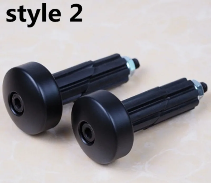 Manopole universali per manubrio moto da 22 mm Estremità Pesi per estremità manubrio per CG125 GS125 125CC: Grigio scuro