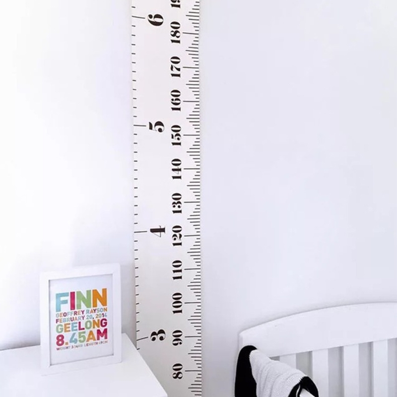 Children Height Ruler Wall Hanging Cartoon Pattern Height Measure Ruler for Kids Baby Growth Chart Table Home Wall Decor