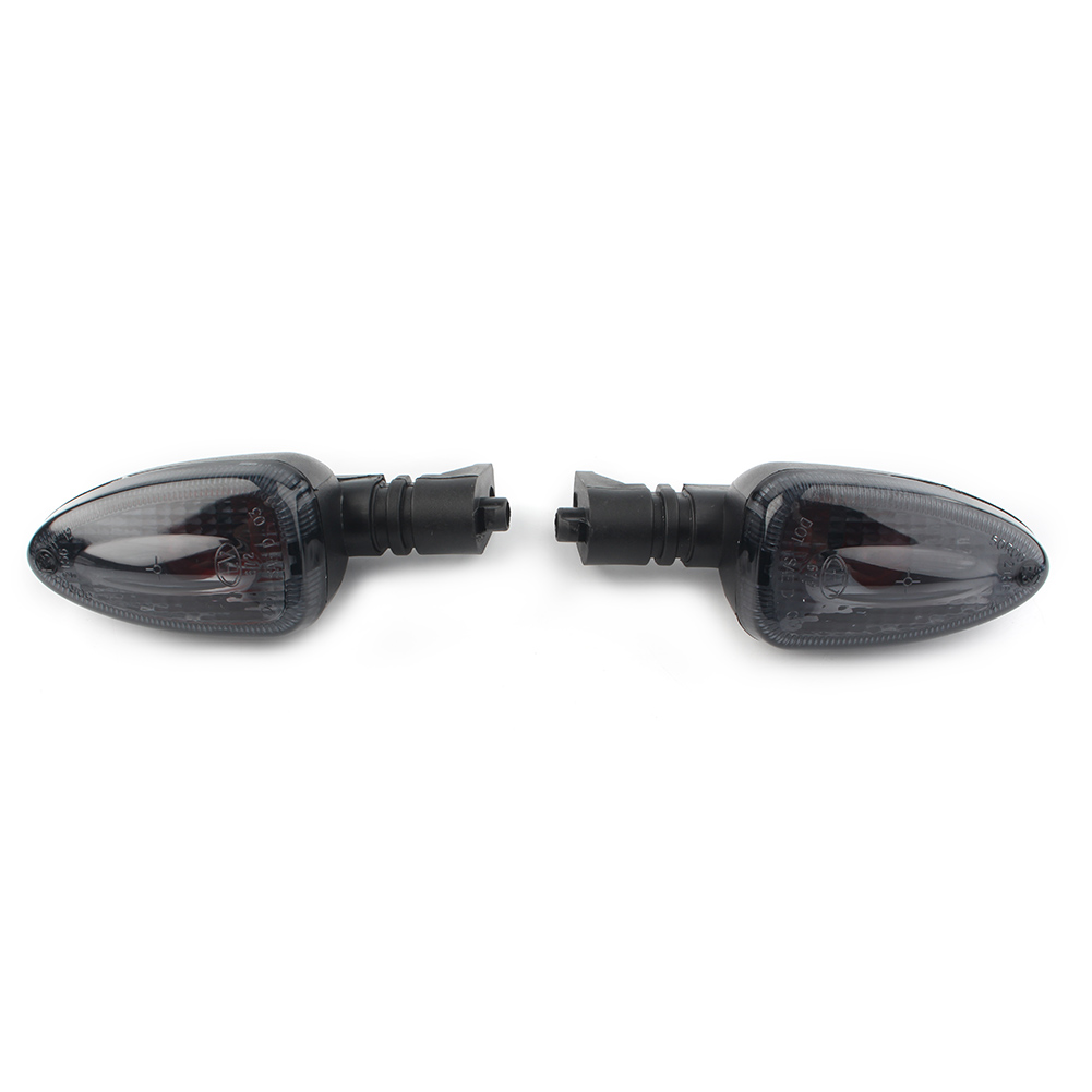 Intermitentes para motocicleta BMW, luces intermitentes transparentes para modelos F800ST, R1200GS, F650GS, F800GS, F800R, F800S, K1300R, HP2, Enduro y Megamoto: Smoke