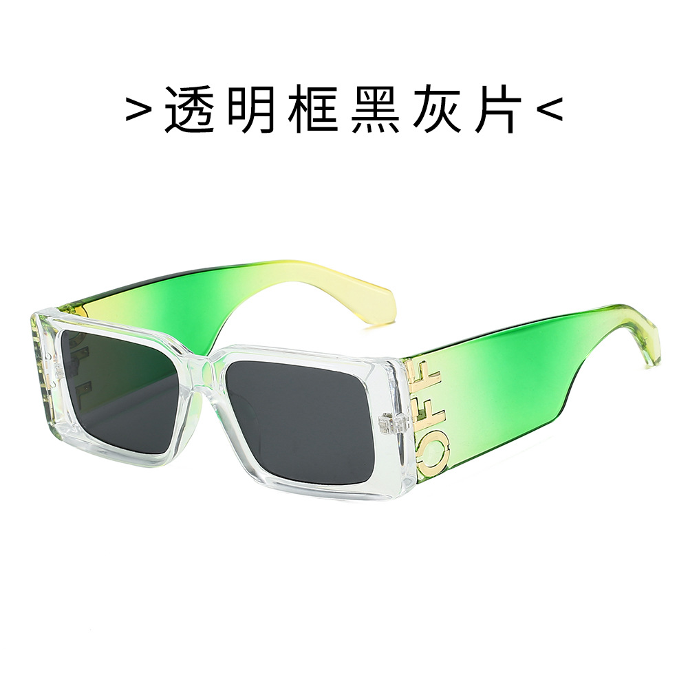 Nuevas gafas de sol retro de para mujeres y hombres Monturas cuadradas elegantes con piernas anchas Protección UV Gafas de para cada occasi: other / Rosa