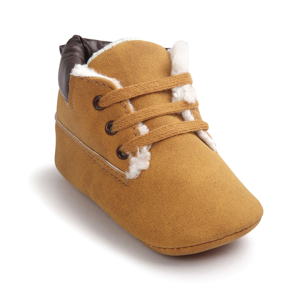 Casual Winter Classic Baby Kinderen Houden Warm Babyschoenen Schoenen Crib Babe Sneakers Zachte Zolen Hoge Top Laarzen