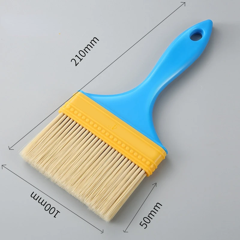 Multifunction Paint Brush with Plastic Handle for Wall and Furniture Paint Tool Painting Brushes Set Artist Paint Brushes: 4