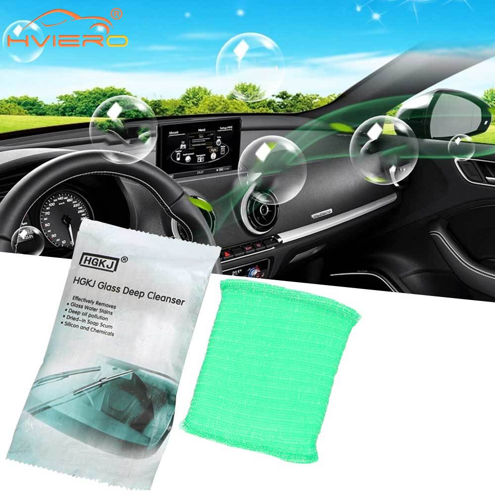 Éponge pour livres de pare-brise de voiture, enlever le film d'huile, réparation des rayures de surface, entretien de la peinture, shampooing, polit, brosse brillante, outil de lavage