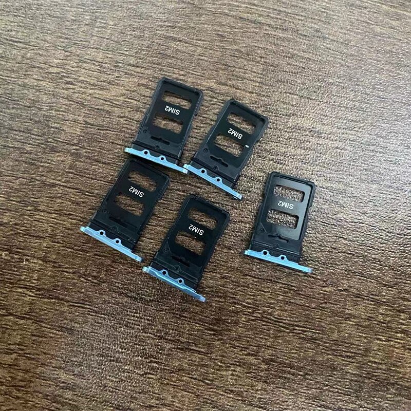 Replacement SIM Card Tray Slot Holder Socket Adapter For Xiaomi Mi 11 Mi 11 M2011K2C M2011K2G SD Card Holder Repair Parts: 1Pcs Blue