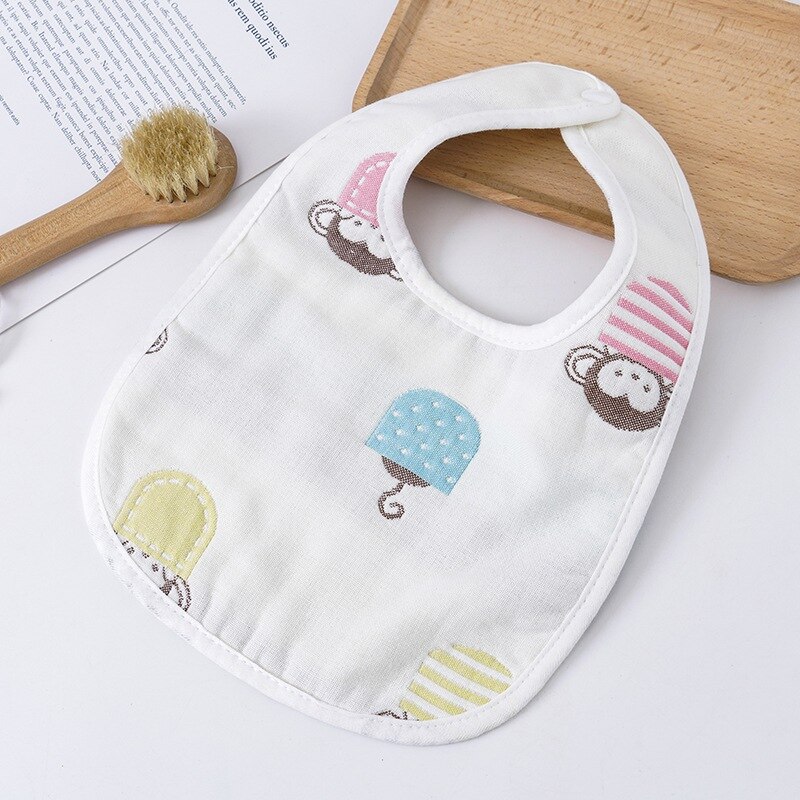 0-3T Baby Lätzchen Druck Waschbar U Geformt Lätzchen Kleinkind Baby unisex Sechs schichten Saugfähigen Sabbern Handtuch Weichen Lätzchen Blick Speichel Handtuch: G