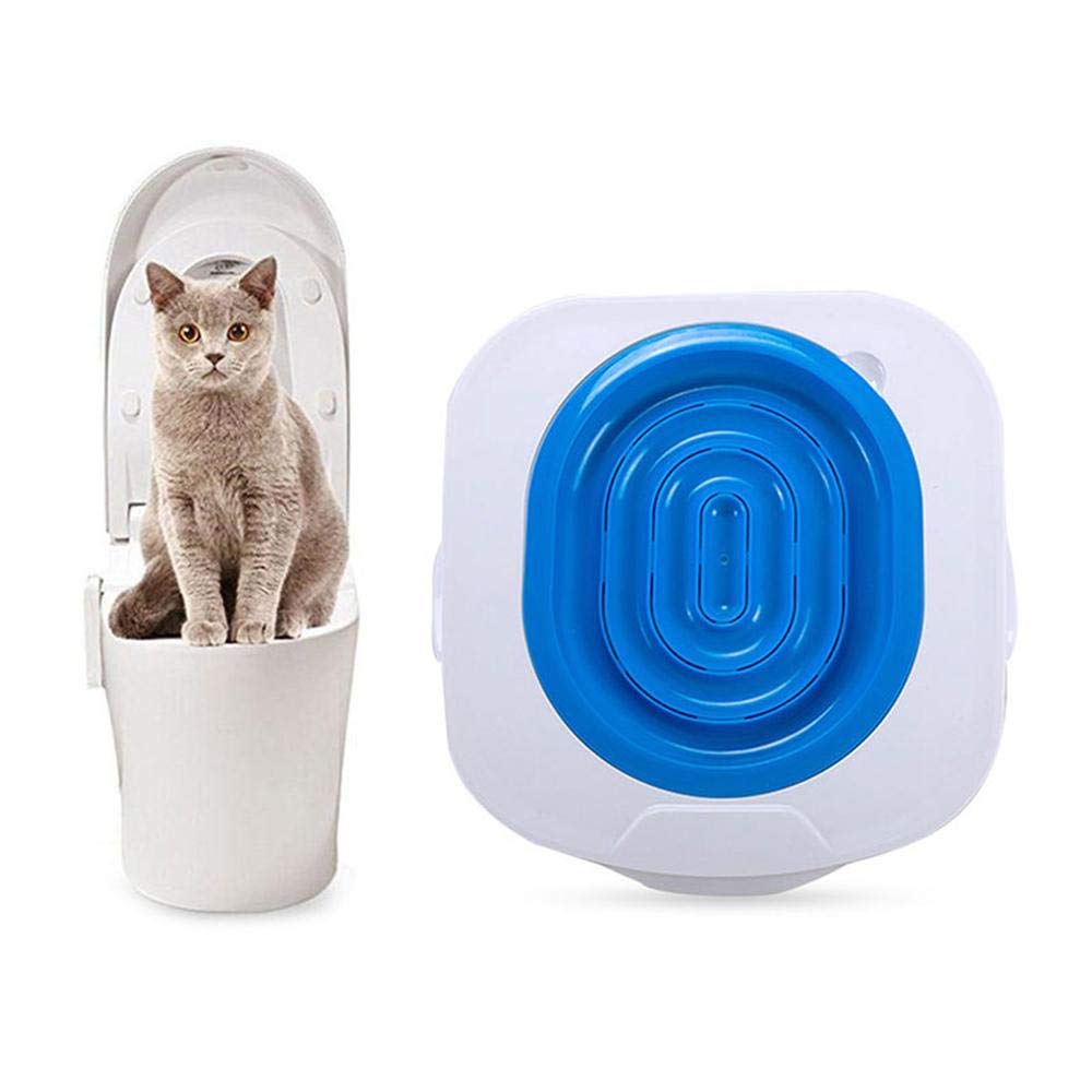 Kit de adiestramiento de higiene para gatos , entrenador de inodoro para gatos, la mejor mascota, asiento de entrenamiento para el baño, bandeja PT026
