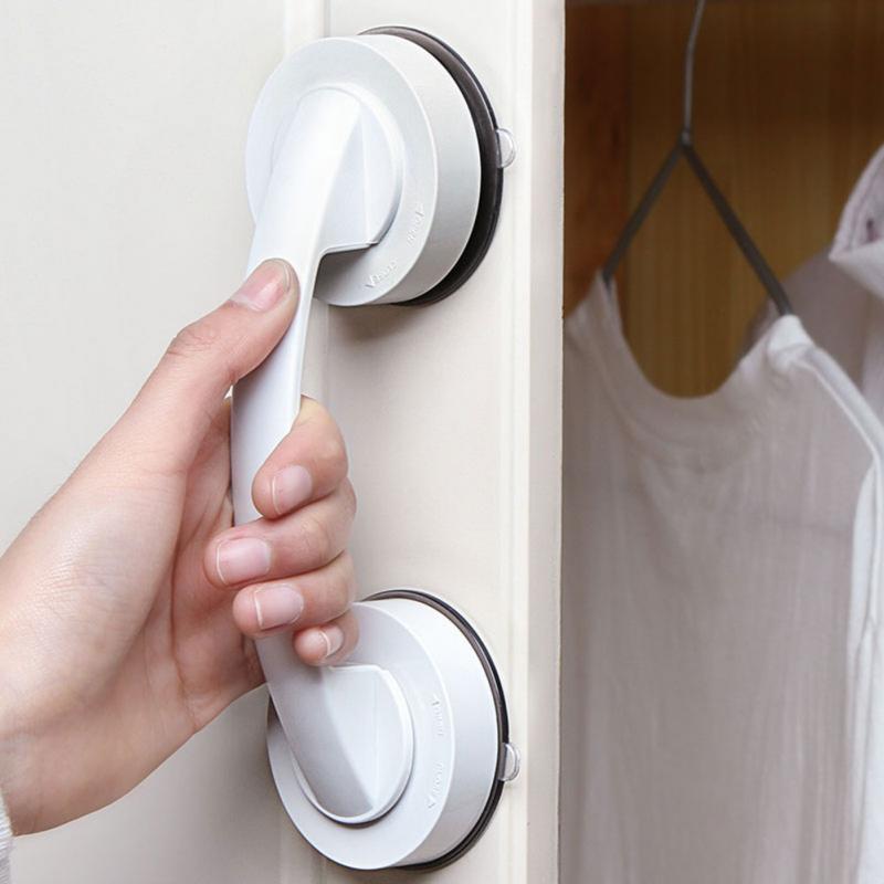 Bathroom Anti Slip Removable Handle Shower Room Armrest Refrigerator Handles With Super Strong Suction Cup More Safety