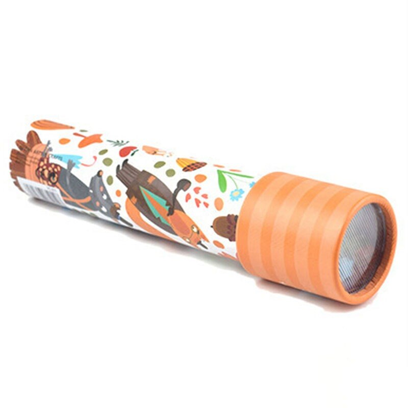 Roterende Kaleidoscopes Rotatie Verstelbare Fancy Gekleurde Wereld Baby Speelgoed Magic Klassieke Fantasierijke Kinderen Autisme Kid Speelgoed: Fox