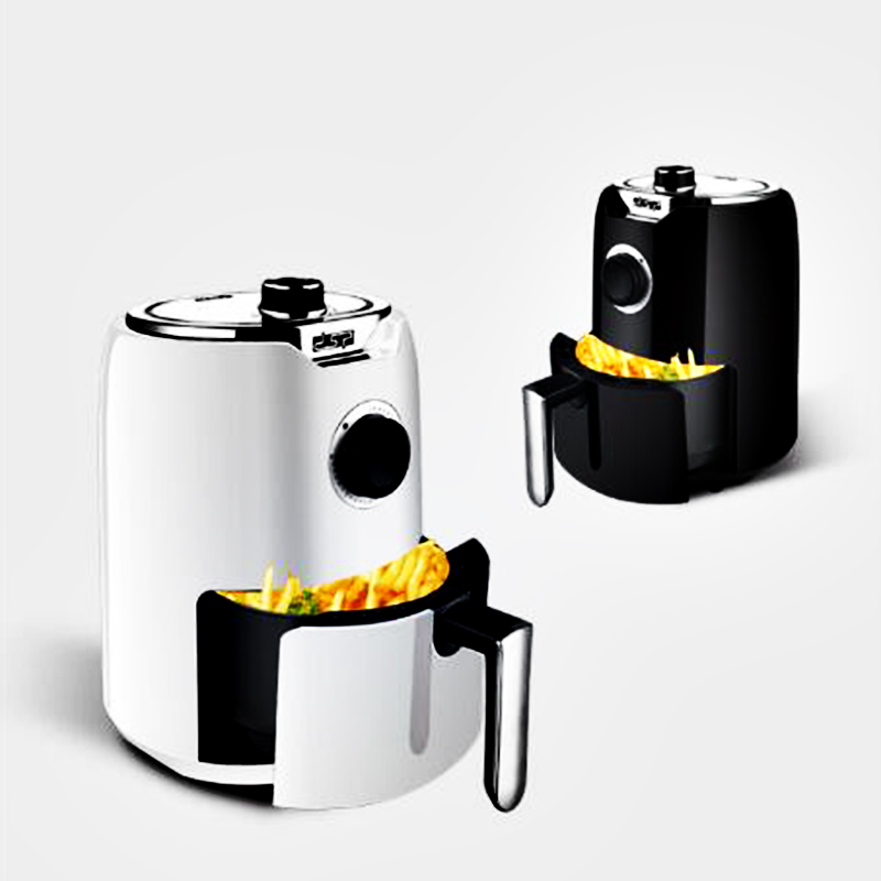 Household 2.5L Air Fryer Multi-Function Electric No Oil Mini Air Fryer Oven Small Baking Cake Pizza Chips Compact