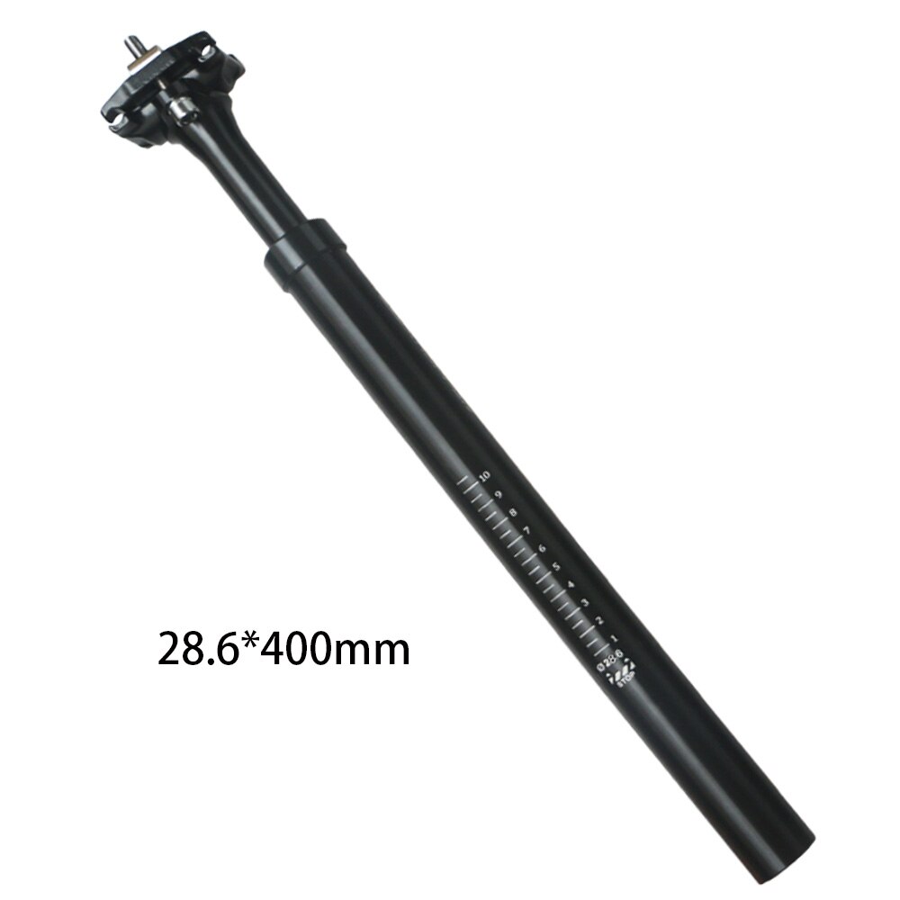 Bike Suspension Telescopic Seatpost 27.2 28.6 30 30.4 30.9 31.6 33.9 Bicycle Shock Absorber Adjustable Seat Post Bike Saddle Rod: 28.6mm seatpost