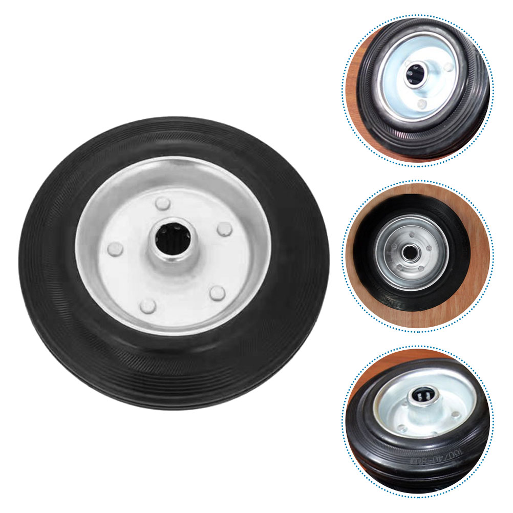Industrial Rubber Wheel Cart Heavy Duty Caster Small Wheels for Furniture Outdoor Casters and Round Group Replacement