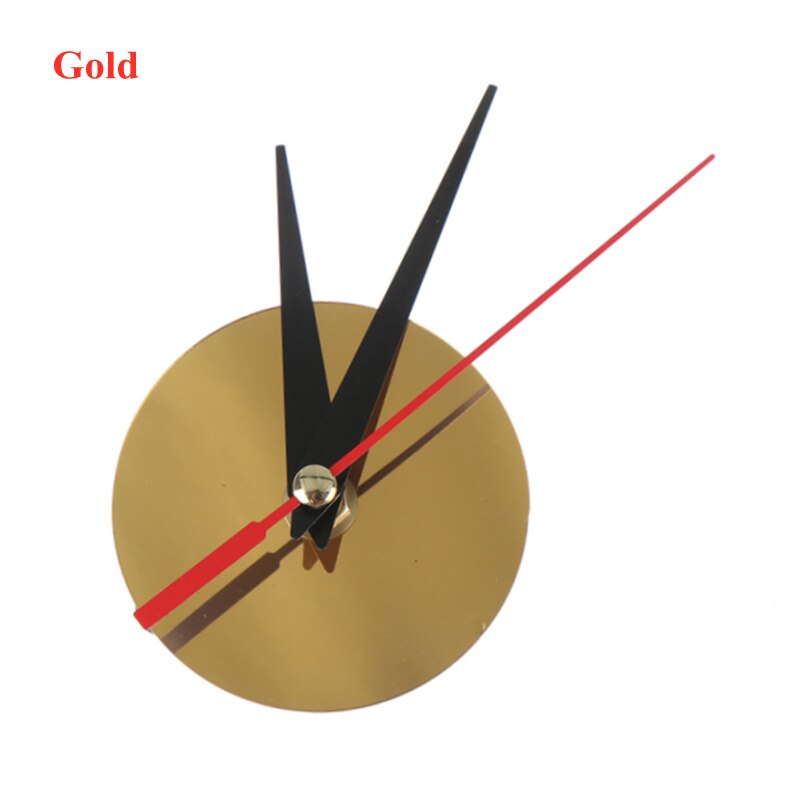 1 Set Silent Quartz Clock Movement Mechanism DIY Kit Battery Powered Hand Tool: Gold