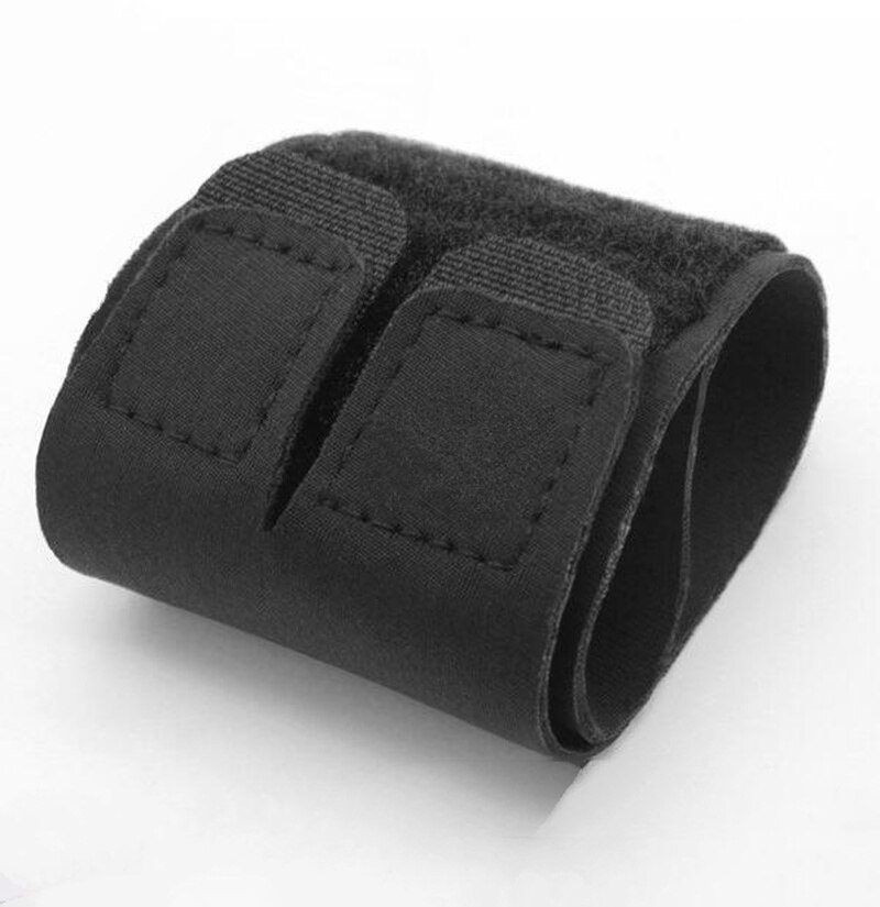 Protector de dedos para voleibol, funda protectora de vendaje, Protector de soporte para baloncesto: Negro / L